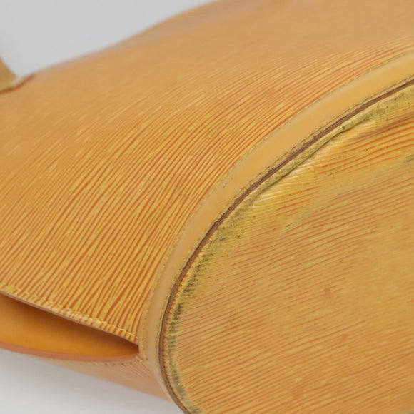 LOUIS VUITTON Epi Saint Jacques Shopping Shoulder Bag Yellow M52269 Auth BD2186
