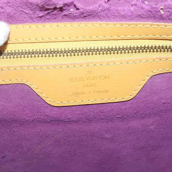 LOUIS VUITTON Epi Saint Jacques Shopping Shoulder Bag Yellow M52269 Auth BD2186