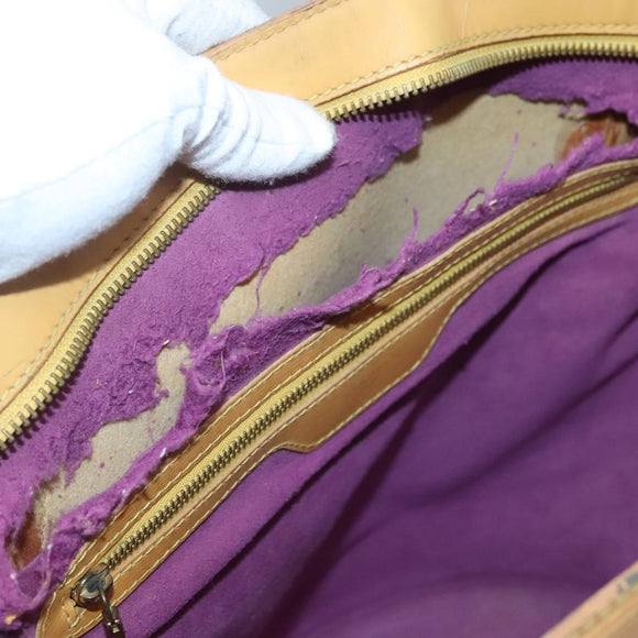 LOUIS VUITTON Epi Saint Jacques Shopping Shoulder Bag Yellow M52269 Auth BD2186