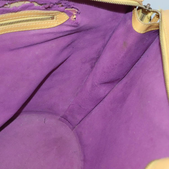 LOUIS VUITTON Epi Saint Jacques Shopping Shoulder Bag Yellow M52269 Auth BD2186