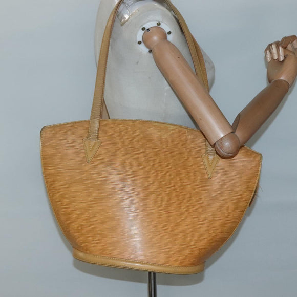 LOUIS VUITTON Epi Saint Jacques Shopping Shoulder Bag Yellow M52269 Auth BD2186
