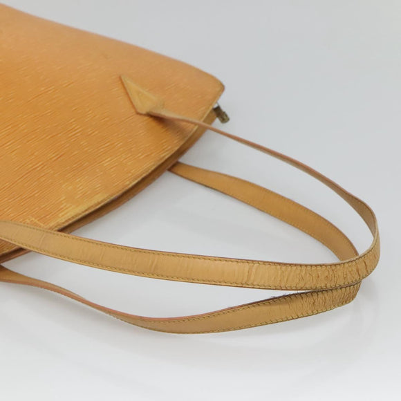 LOUIS VUITTON Epi Saint Jacques Shopping Shoulder Bag Yellow M52269 Auth BD2186