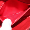 CHANEL Matelasse Waist bag Caviar Skin Red Gold CC Auth BD2190-23