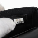 CHANEL Matelasse Chain Pouch Shoulder Bag Lamb Skin Black Gold CC Auth BD2191M-22