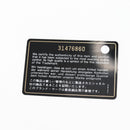 CHANEL Matelasse Chain Pouch Shoulder Bag Lamb Skin Black Gold CC Auth BD2191M-23