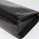 LOUIS VUITTON Monogram Vernis Trousse Cosmetics Amarante M93564 LV Auth BD2193-15