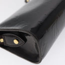 LOUIS VUITTON Monogram Vernis Trousse Cosmetics Amarante M93564 LV Auth BD2193-16