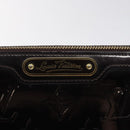 LOUIS VUITTON Monogram Vernis Trousse Cosmetics Amarante M93564 LV Auth BD2193-18