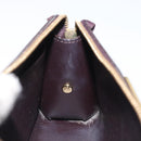 LOUIS VUITTON Monogram Vernis Trousse Cosmetics Amarante M93564 LV Auth BD2193-10