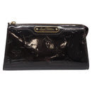 LOUIS VUITTON Monogram Vernis Trousse Cosmetics Amarante M93564 LV Auth BD2193-13