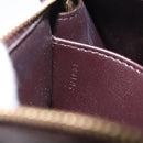 LOUIS VUITTON Monogram Vernis Trousse Cosmetics Amarante M93564 LV Auth BD2193-12