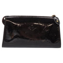 LOUIS VUITTON Monogram Vernis Trousse Cosmetics Amarante M93564 LV Auth BD2193-2