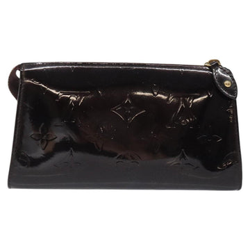 LOUIS VUITTON Monogram Vernis Trousse Cosmetics Amarante M93564 LV Auth BD2193 - 0