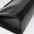 LOUIS VUITTON Monogram Vernis Trousse Cosmetics Amarante M93564 LV Auth BD2193-14