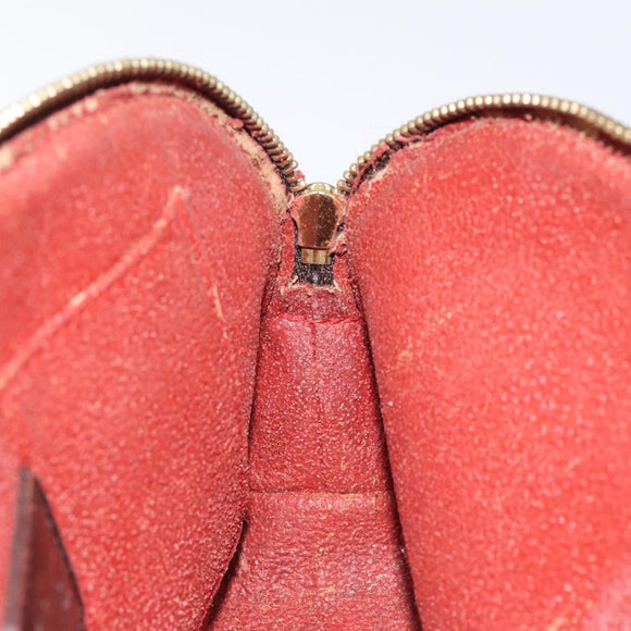 LOUIS VUITTON Damier Ebene Pochette Cosmetic PM Pouch N47516 LV Auth BD2195