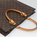 LOUIS VUITTON Monogram Sac Plat Hand Bag M51140 LV Auth BD2205-6