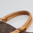 LOUIS VUITTON Monogram Sac Plat Hand Bag M51140 LV Auth BD2205-8
