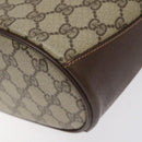 GUCCI GG Supreme Web Sherry Line Shoulder Bag PVC Beige 40 02 081 Auth BD2229-15