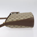 GUCCI GG Supreme Web Sherry Line Shoulder Bag PVC Beige 40 02 081 Auth BD2229-4