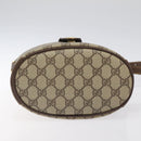 GUCCI GG Supreme Web Sherry Line Shoulder Bag PVC Beige 40 02 081 Auth BD2229-5