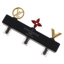 LOUIS VUITTON Earphone jack metal Gold M61014 LV Auth BD2256-1