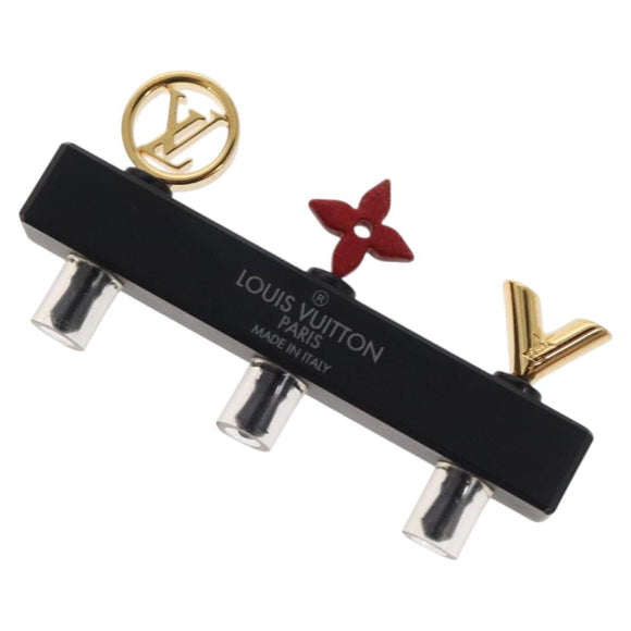 LOUIS VUITTON Earphone jack metal Gold M61014 LV Auth BD2256