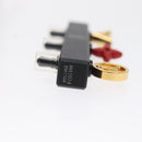 LOUIS VUITTON Earphone jack metal Gold M61014 LV Auth BD2256-10