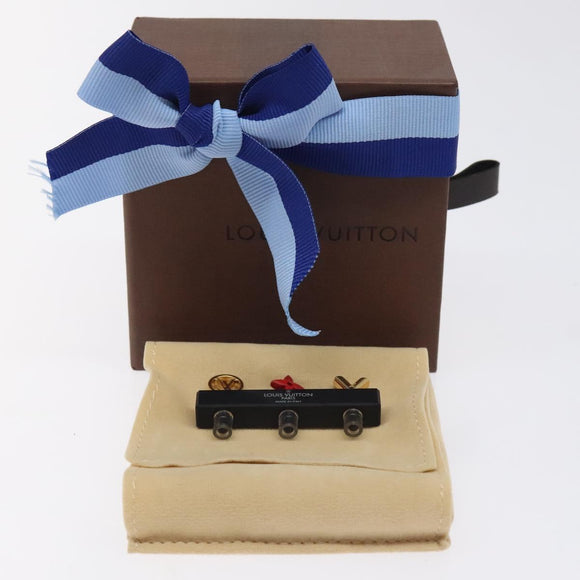 LOUIS VUITTON Earphone jack metal Gold M61014 LV Auth BD2256