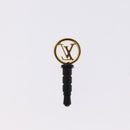 LOUIS VUITTON Earphone jack metal Gold M61014 LV Auth BD2256-5