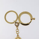 LOUIS VUITTON Porte Cles Swing Schlüsselhalter Metall Gold M65997 LV Auth BD2258-3