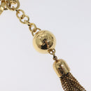 LOUIS VUITTON Porte Cles Swing Schlüsselhalter Metall Gold M65997 LV Auth BD2258-4