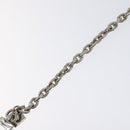 LOUIS VUITTON Chainne Anneau Cles XL Key Ring metal Silver M65774 LV Auth BD2260-4