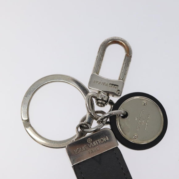 LOUIS VUITTON Monogram Eclipse Porte Cles Neo LV Club Charm M69475 Auth BD2261