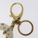 LOUIS VUITTON Porte Cles Marina Key Holder Charm Gold Tone M66141 LV Auth BD2263-7