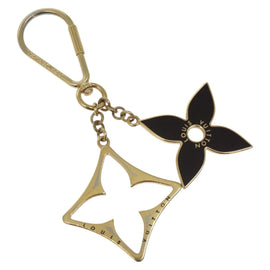 LOUIS VUITTON Porte Cles Puzzle Charm metal Gold M65218 LV Auth BD2265