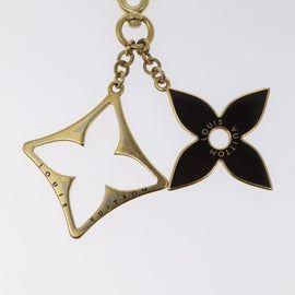 LOUIS VUITTON Porte Cles Puzzle Charm metal Gold M65218 LV Auth BD2265 - 0