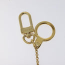 LOUIS VUITTON Porte Cles Jack & Lucy Key Holder White Orange M65377 Auth BD2266-4