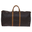 LOUIS VUITTON Monogram Keepall Bandouliere 60 Boston Bag M41412 LV Auth BD227-2