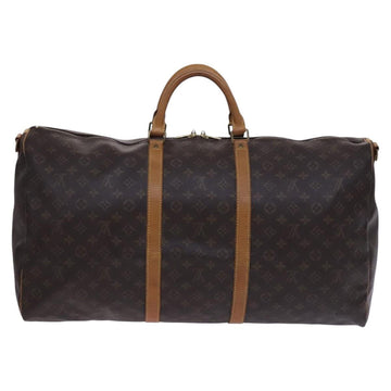 LOUIS VUITTON Monogram Keepall Bandouliere 60 Boston Bag M41412 LV Auth BD227 - 0