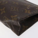 LOUIS VUITTON Monogram Poche Toilette 15 Pouch M47546 LV Auth BD2274-15