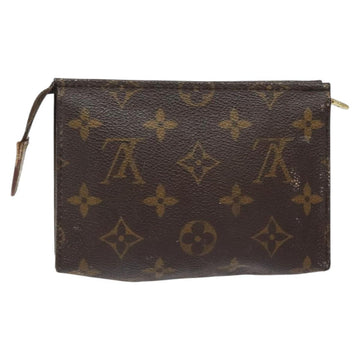 LOUIS VUITTON Monogram Poche Toilette 15 Pouch M47546 LV Auth BD2274 - 0