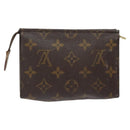 LOUIS VUITTON Monogram Poche Toilette 15 Pouch M47546 LV Auth BD2274-2