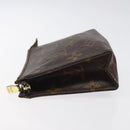 LOUIS VUITTON Monogram Poche Toilette 15 Pouch M47546 LV Auth BD2274-4