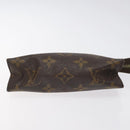 LOUIS VUITTON Monogram Poche Toilette 15 Pouch M47546 LV Auth BD2274-6