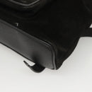 GUCCI Bamboo Backpack Suede Black Gold 003 2058 0030 Auth BD2283-17