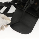 GUCCI Bamboo Backpack Suede Black Gold 003 2058 0030 Auth BD2283-10