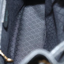 GUCCI Bamboo Backpack Suede Black Gold 003 2058 0030 Auth BD2283-11