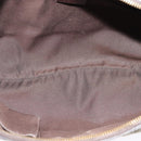 GUCCI GG Canvas Shoulder Bag Beige Silver 181092 Auth BD2285-10