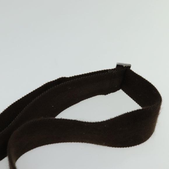 GUCCI GG Canvas Shoulder Bag Beige Silver 181092 Auth BD2285