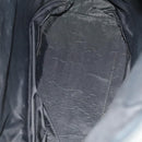 GUCCI GG Canvas Tote Bag Black Silver 001 1098 Auth BD2289-11